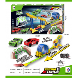 لعبة سباق السيارات مع ريموت وسكة  6627b