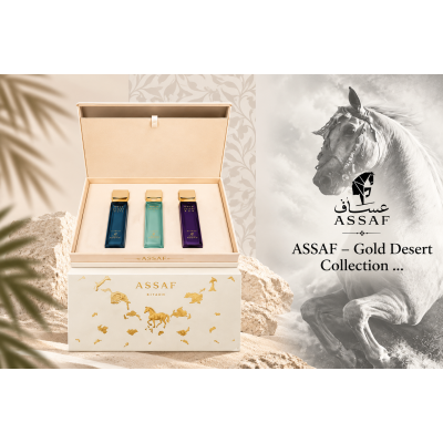 مجموعة عطور ASSAF – Gold Desert Collection مجموعة عطور ASSAF – Gold Desert Collection