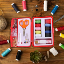مجموعة ادوات الخياطة الرائعة مكونة من 116 قطعة مجموعة ادوات الخياطة الرائعة مكونة من 116 قطعة