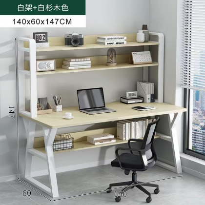 مكتب للدراسة والعمل مع رف علوي ab-146