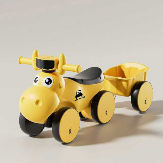 سيارة أطفال على شكل بقرة مع عربة صغيرة 806