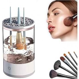 ماكينة تنظيف فراشي المكياج الأوتوماتيكية تعمل باللمس