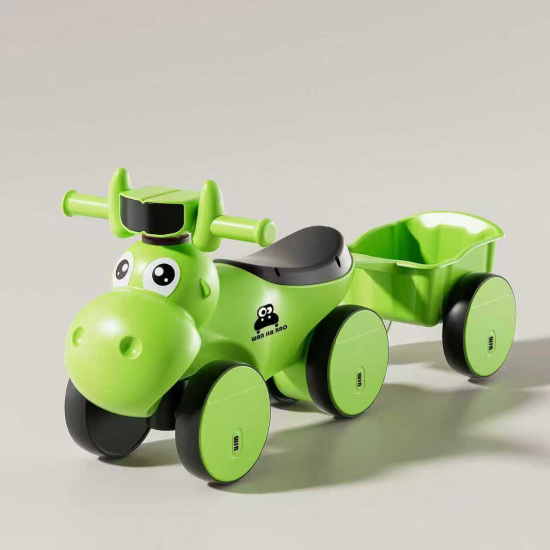 سيارة أطفال على شكل بقرة مع عربة صغيرة 806