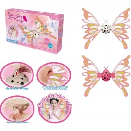 فراشة ملونة مع اضائة للأطفال