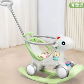 دراجة أطفال يمكن تحويلها لكرسي هزاز مع عجلات 3*1 على شكل غزال 681