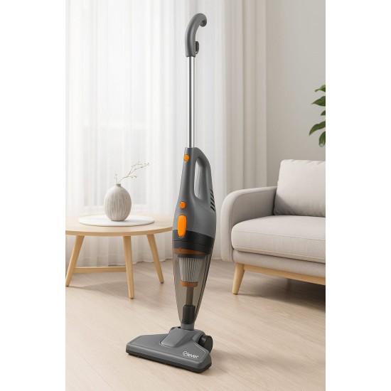 مكنسة عامودية مكونة من 3رؤوس بقوة شفط 600 واط