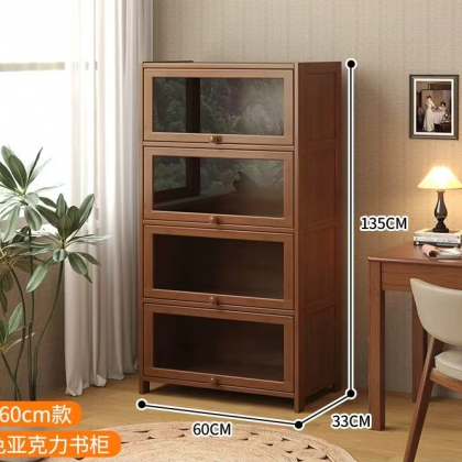 خزانة احذية مكونة من 4 أبواب سحاب تفتح للداخل  ih-15