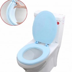 مقعد حمام مرن باللون الابيض