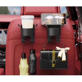 حامل كاسات مكون من قطعتين متعدد الاستخدام