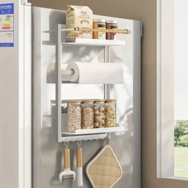 منظم ثلاجة حجم كبير مع علاقة بمبو و7 علاقات سفلية منظم ثلاجة حجم كبير مع علاقة بمبو و7 علاقات سفلية