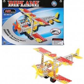 لعبة التركيب الابداعية Biplane للاطفال بــ عمر 6 سنوات فما فوق  لعبة التركيب الابداعية Biplane للاطفال بــ عمر 6 سنوات فما فوق