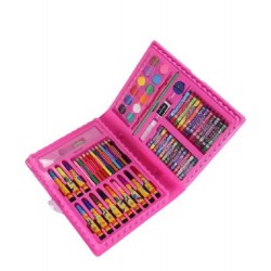 حقيبة الالوان للاطفال تحتوي على 68 قطعة