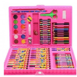 حقيبة الالوان للاطفال مكونة من 86 قطعة 