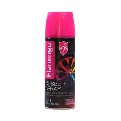 سبراي دهان لاطارات السيارات (flamingo rubber spray)