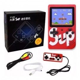 جهاز اتاري حجم صغير يحتوي على 400 لعبة كلاسيكية مع يد 