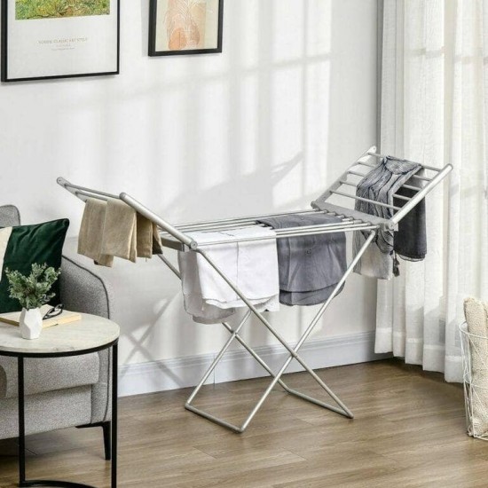 منشر حراري لتجفيف الملابس يعمل على الكهرباء مناسب للملابس الصغيرة (حجم كبير )