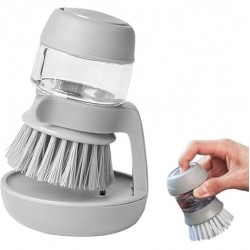 فرشاة تنظيف الجلي والمجلى مع مكان لوضع الصابون