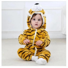 لباس بيبي شتوي بأشكال حيوانات مختلفة