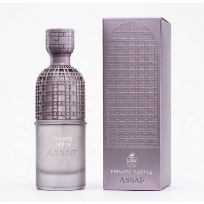 عطر "برايفت بيربل" (Private Purple) من علامة عساف (Assaf) للعطور. عطر "برايفت بيربل" (Private Purple) من علامة عساف (Assaf) للعطور.