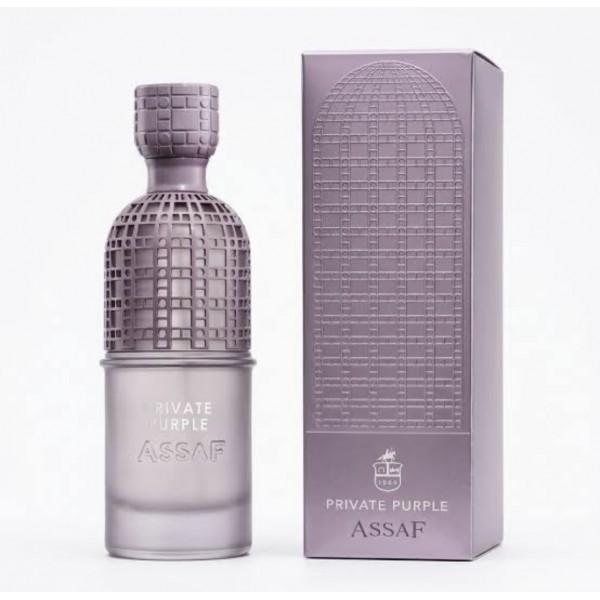 عطر "برايفت بيربل" (Private Purple) من علامة عساف (Assaf) للعطور. عطر "برايفت بيربل" (Private Purple) من علامة عساف (Assaf) للعطور.