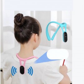 مشد الظهر الذكي للأطفال لتصحيح وضعية الجلوس يتم لبسه على الرقبة