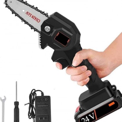 منشار بطارية شحن لقص الحطب