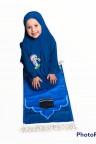 لباس صلاة للاطفال برسومات كرتونية وبعدة الوان 