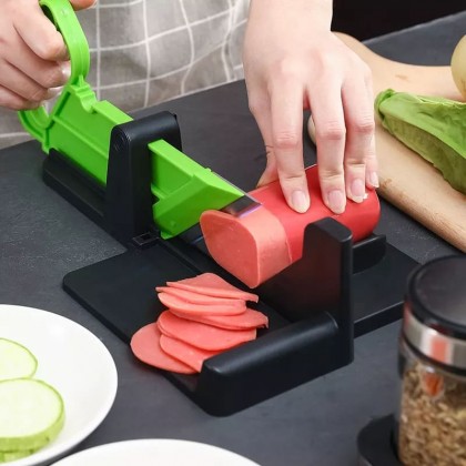 قطاعة خضار مع مقبض متعدد الاستخدام 