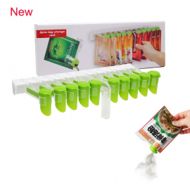 منظم اكياس البهارات مع فوهة للرش  منظم اكياس البهارات مع فوهة للرش