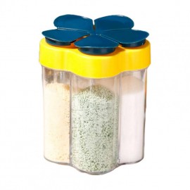 علبة للبهارات مكونة من خمس أقسام علبة للبهارات مكونة من خمس أقسام