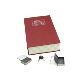 خزنة على شكل كتاب لحفظ الأموال والأوراق بالحجم الصغير