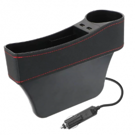 منظم جنب لسيارة مع مخارج USB متعدد الاستخدام  منظم جنب لسيارة مع مخارج USB متعدد الاستخدام
