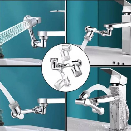 قطعة تركب بالحنفية للتحكم بالماء بعدة وضعيات 