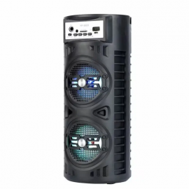 سماعة بلوتوث سبيكر بتصميم مميز مع اضاءة  سماعة بلوتوث سبيكر بتصميم مميز مع اضاءة