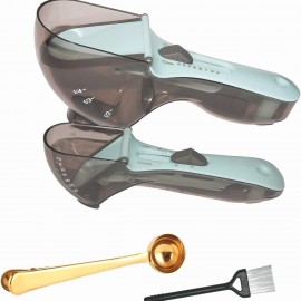 ملاعق قياس بحجمين متعددة الوظائف  ملاعق قياس بحجمين متعددة الوظائف