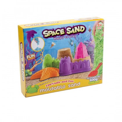 الرمل السحري للاطفال مع ادوات اللعب بالرمل