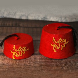 طربوش بكتابة رمضان كريم للاطفال من عمر سنتين حتى 10 سنوات طربوش بكتابة رمضان كريم للاطفال من عمر سنتين حتى 10 سنوات