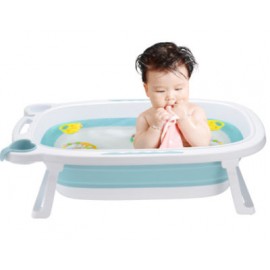 حوض استحمام بلاستيكي قابل للطي للاطفال