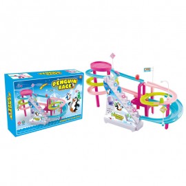 لعبة ملاهي البطريق الملونة بتصميم حديث لعبة ملاهي البطريق الملونة بتصميم حديث