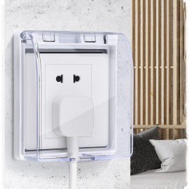 غطاء لابريز الكهرباء ضد المي يحتوي على لاصق  غطاء لابريز الكهرباء ضد المي يحتوي على لاصق