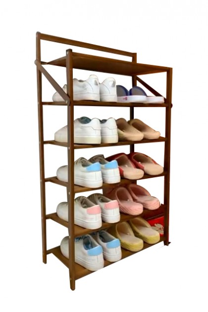 خزانة خشبية للأحذية سهلة الطوي