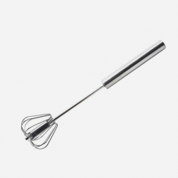 مضرب البيض مع خفاقة يدوية تعمل بالضغط