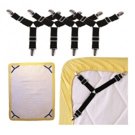 أحزمة مطاط لملف السرير مكون من 4 قطع