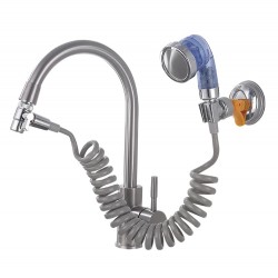 دش متحرك للحنفية مع امكانية التبديل بالمياه