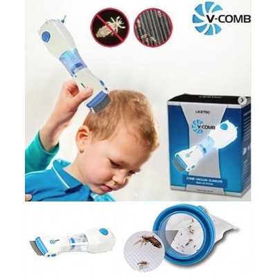 جهاز إزالة القمل والقشرة V-COMB جهاز إزالة القمل والقشرة V-COMB