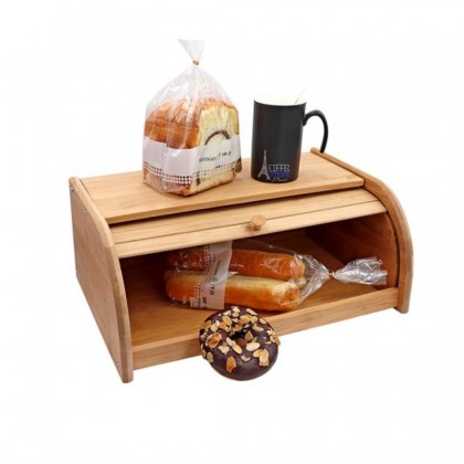 صندوق خشبي لحفظ الخبز 