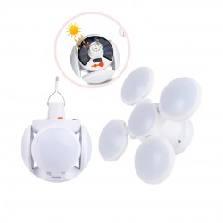 كشاف يعمل على طاقة شمسية بشكل كروي لاضاءة بجميع الاتجاهات