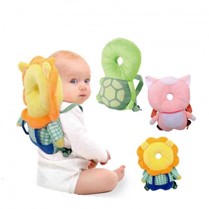 قطعة لحماية رأس الطفل من السقوط باشكال حيوانات مختلفة