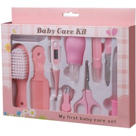 مجموعة العناية بالطفل تحتوي على 10 قطع مختلفة
