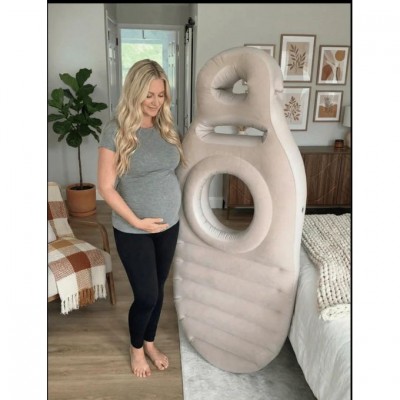 مخدة للحوامل مع منفاخ هدية بتصميم حديث مخدة للحوامل مع منفاخ هدية بتصميم حديث